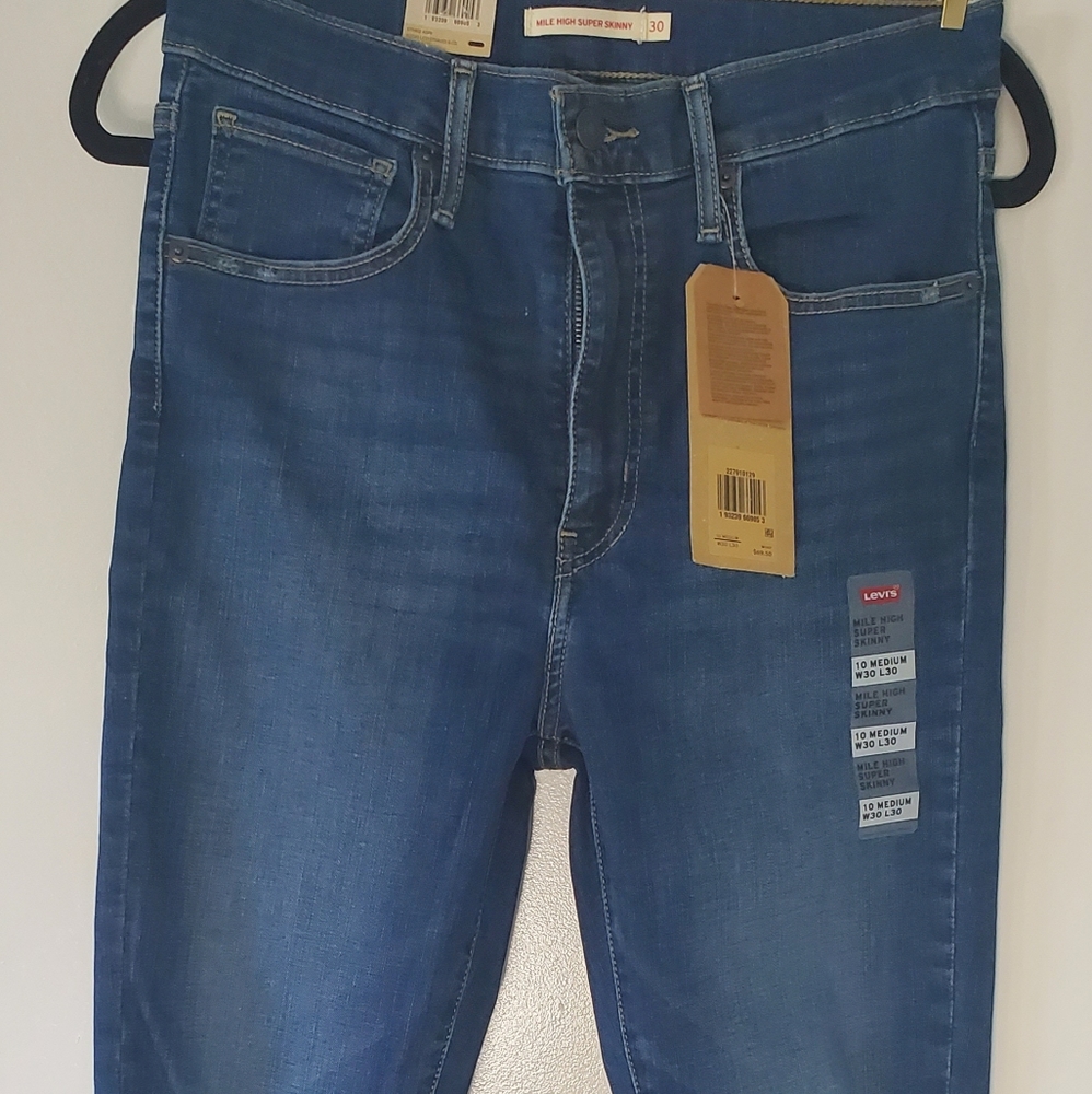 Levi's Mile High Super Skinny Jeans